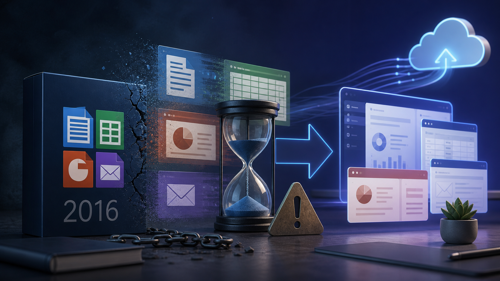 Fin du support de Microsoft Office 2016